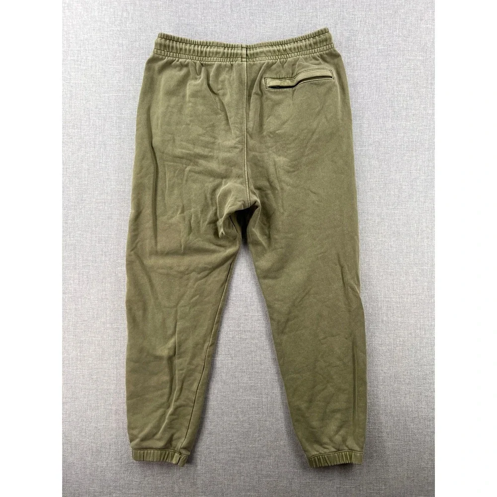 Jordan Flight Essential Fleece Sweatpants Men Medium Olive Green Jogger‎ Lounge